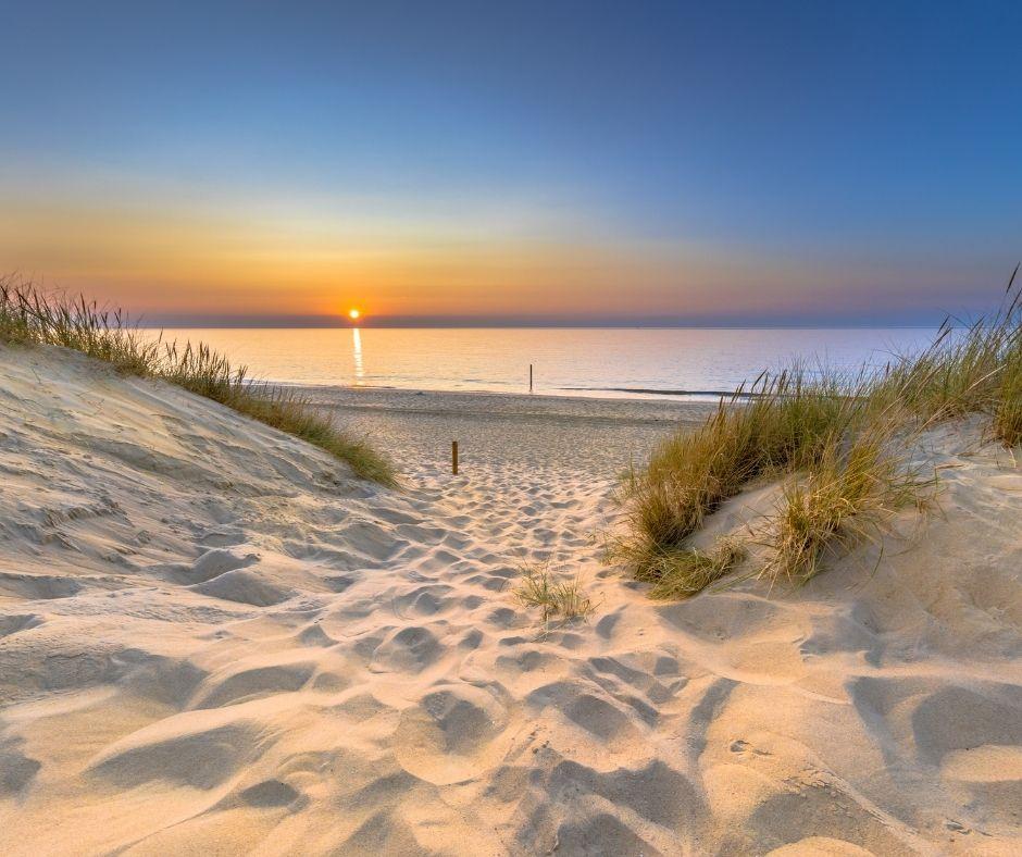 Strand in Nederland
