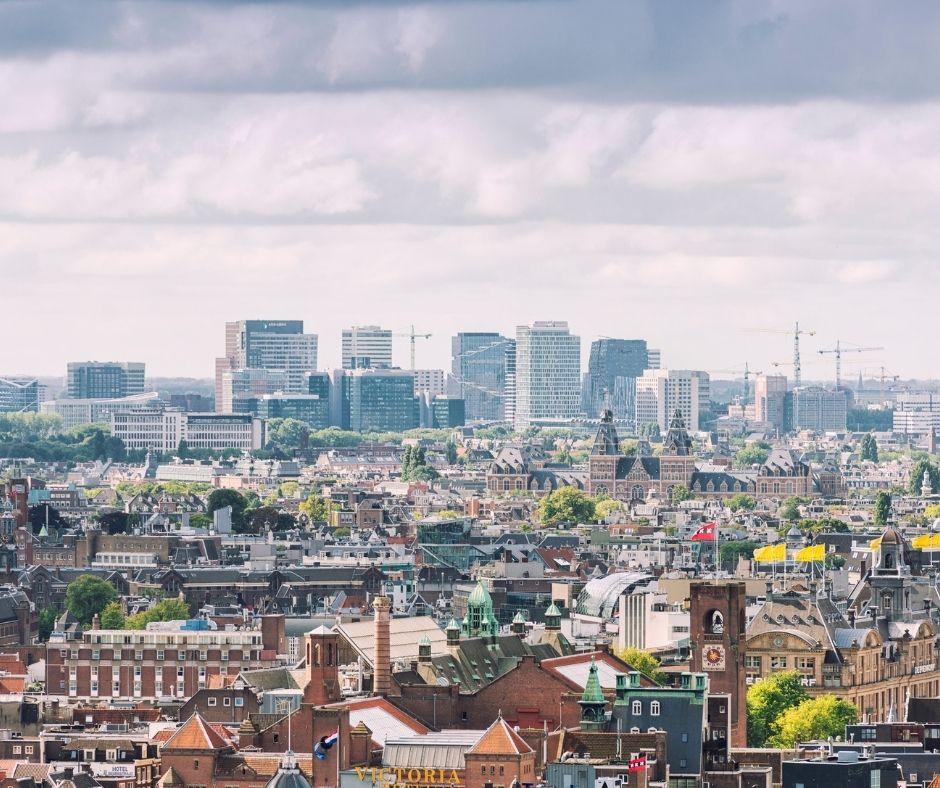 WTC Amsterdam a Zuidas neďaleko Bastion Hotels