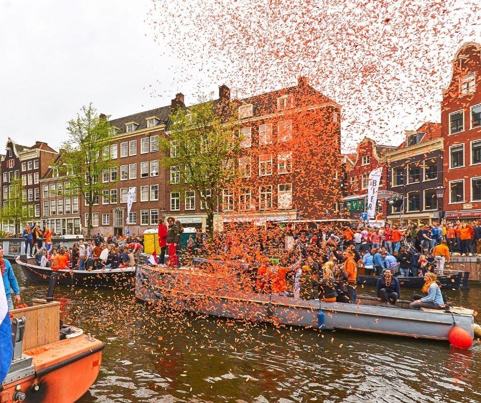 Hotel Koningsdag in Amsterdam 